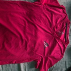 Pink adidas tee